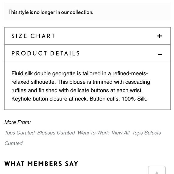 Rebecca Taylor Silk Double Georgette Ruffle Top in Navy size 12 - Picture 6 of 16